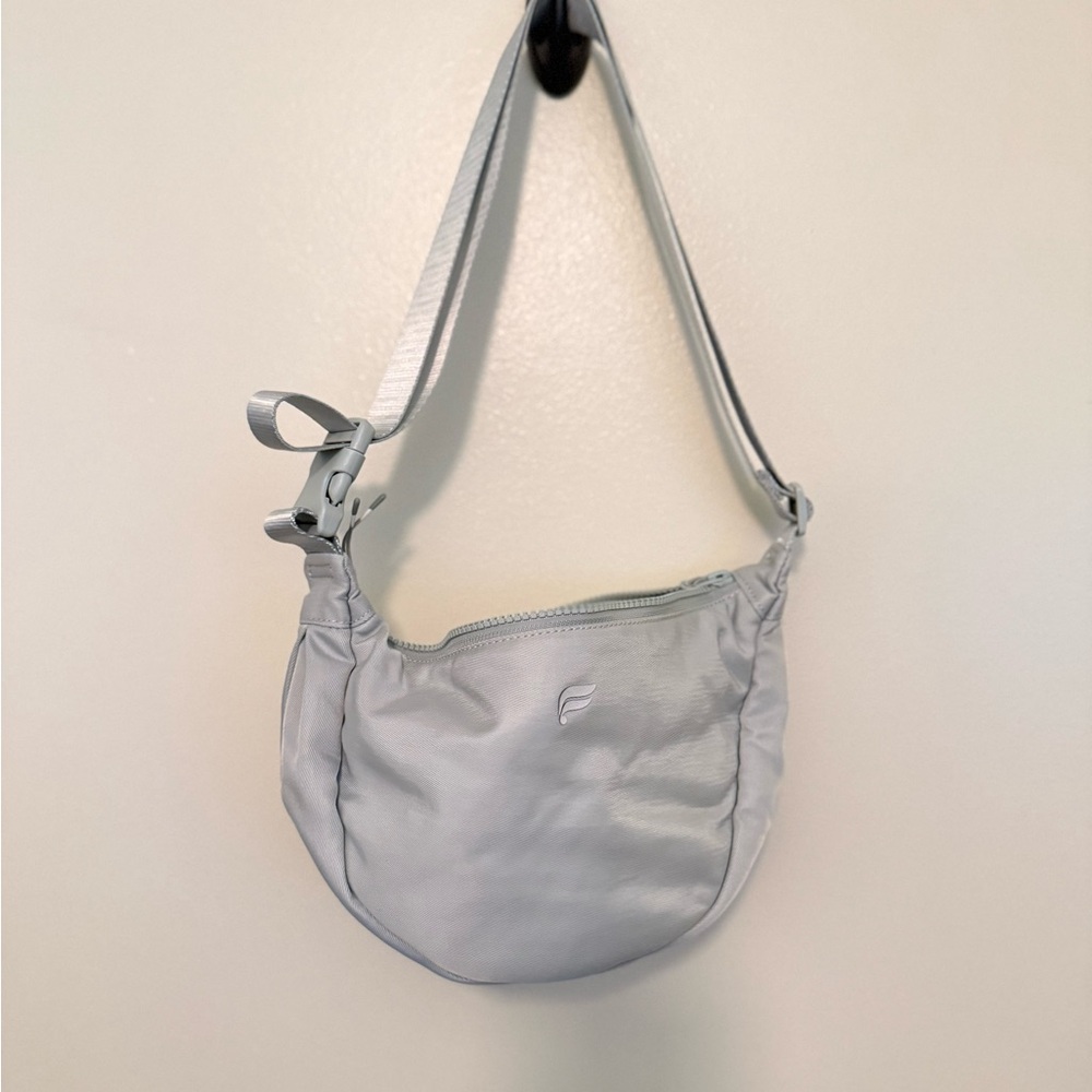 Light Gray/Blue Crossbody Shoulder Bag 3L